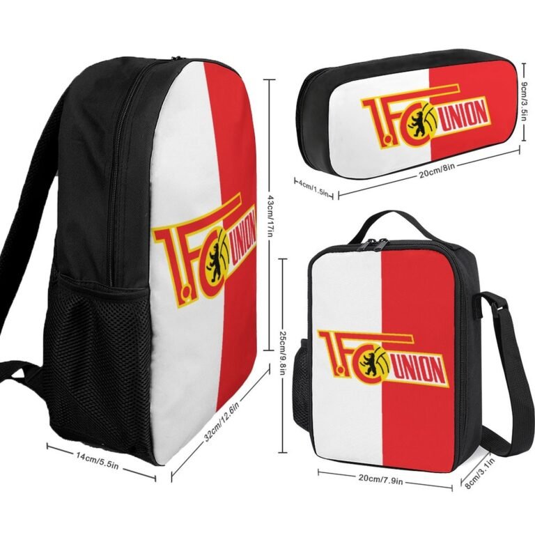 FC Union Berlin Student Schulranzen Lunchbag Stifttasche Kombination