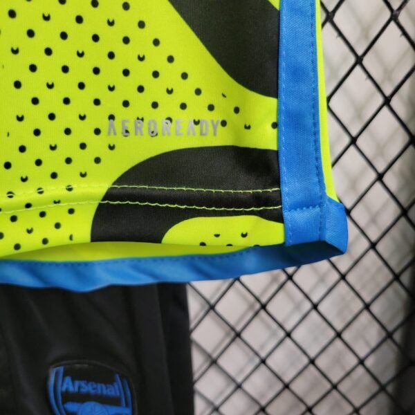 Arsenal Auswärtstrikot Kinder Minikit 2023-2024 ( Aufdruck Dein Name )