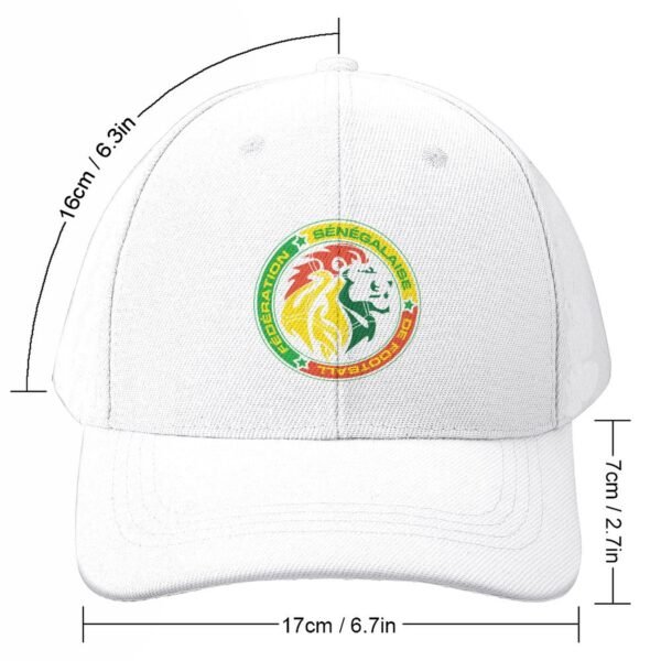 Senegal Baseball Cap Verstellbar Reine Farbe Baseballkappe Mütze