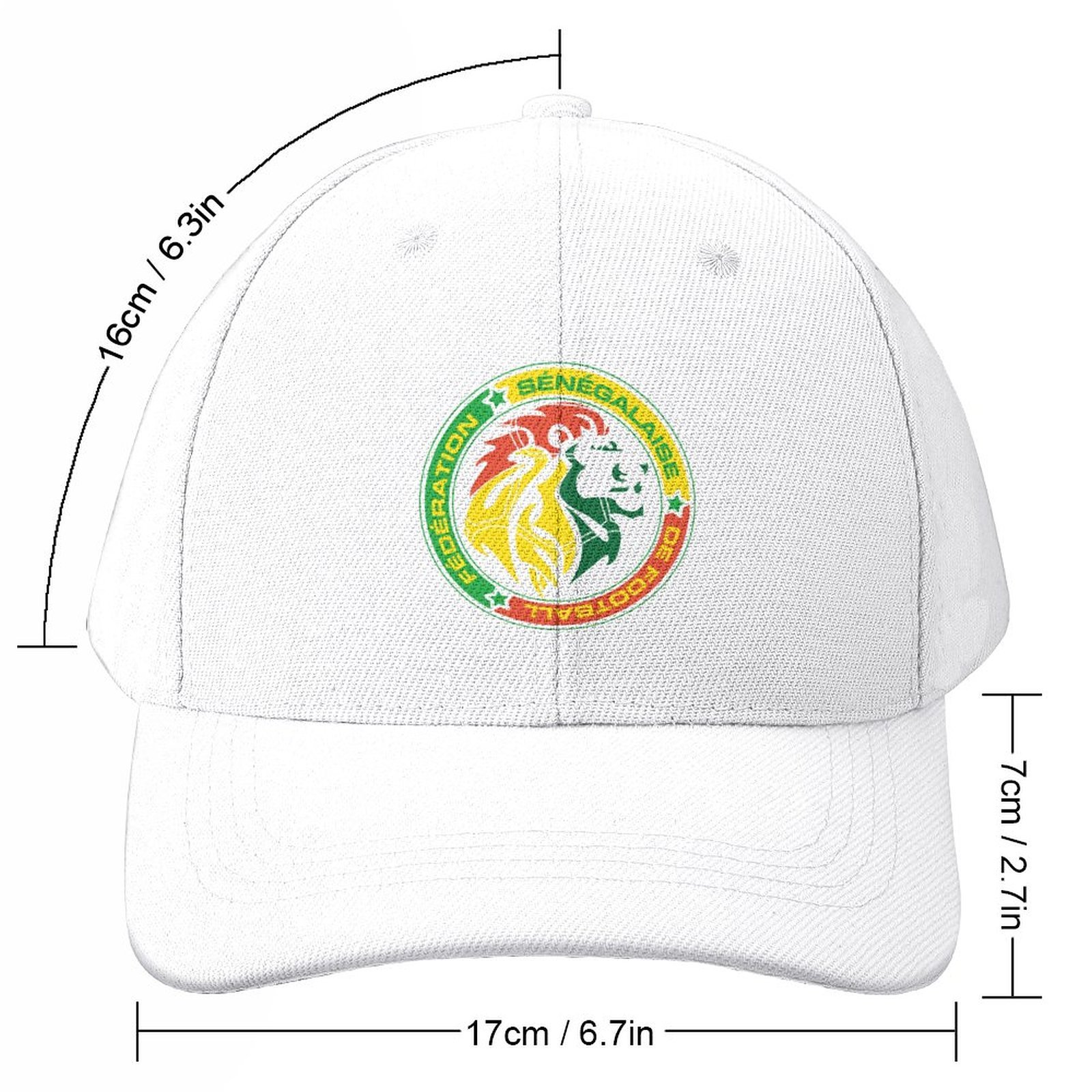 Senegal Baseball Cap Verstellbar Reine Farbe Baseballkappe Mütze Senegal Baseball Cap Verstellbar Reine Farbe Baseballkappe Mütze