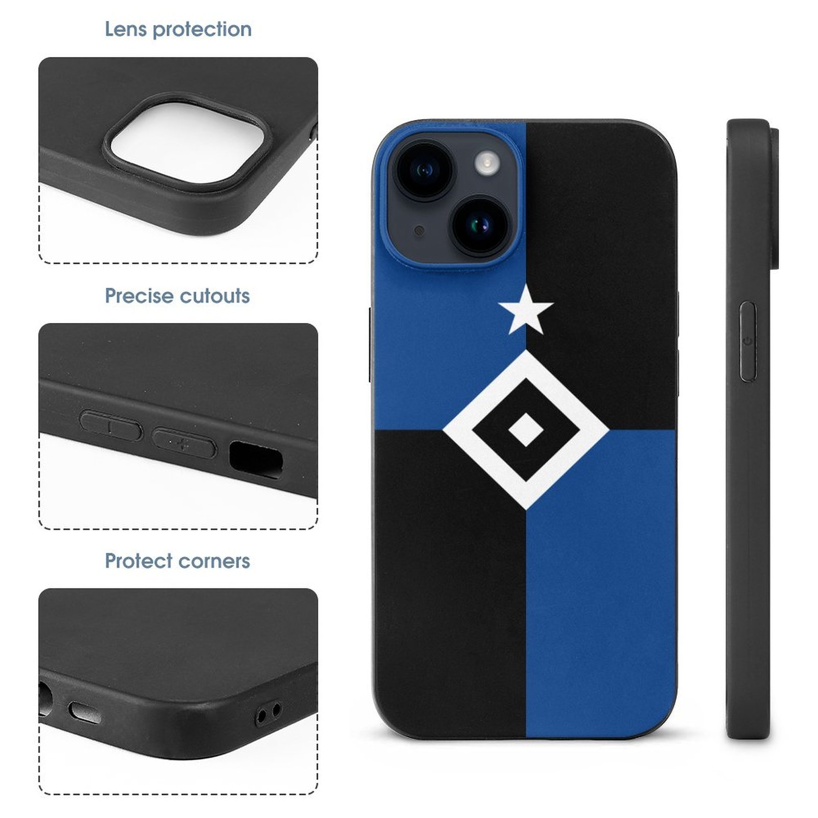 Hamburger SV Handytaschen IPhone 14 Hamburger SV Handytaschen IPhone 14