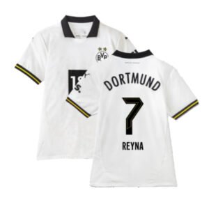 Borussia Dortmund Giovanni Reyna 7 Third UCL Trikot 2024-2025