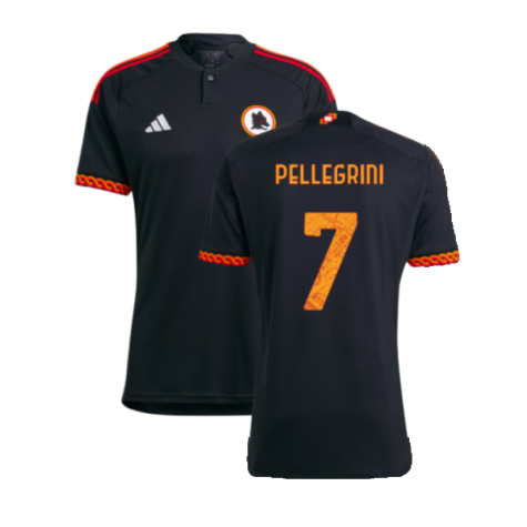 AS Rom Lorenzo Pellegrini 7 Third Trikot 2023-2024
