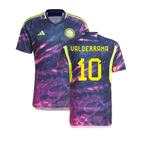 Kolumbien Carlos Valderrama 10 Away Trikot 2023-2024