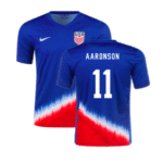 USA Brenden Aaronson 11 Away Trikot 2024-2025