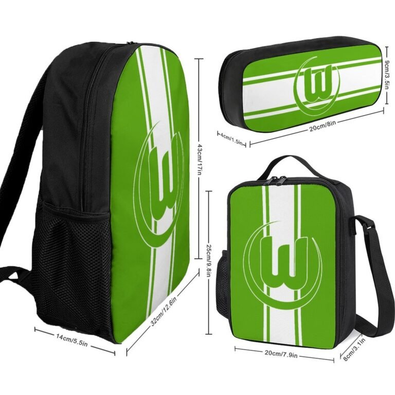 VfL Wolfsburg Student Schulranzen Lunchbag Stifttasche Kombination