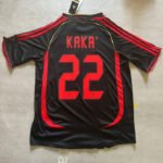 AC Mailand Kaká 22 UCL Third Retro Trikot 2006-2007