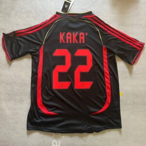 AC Mailand Kaká 22 UCL Third Retro Trikot 2006-2007