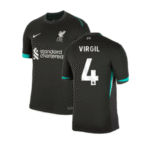 FC Liverpool Virgil van Dijk 4 Away Trikot 2024-2025