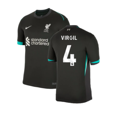 FC Liverpool Virgil van Dijk 4 Away Trikot 2024-2025