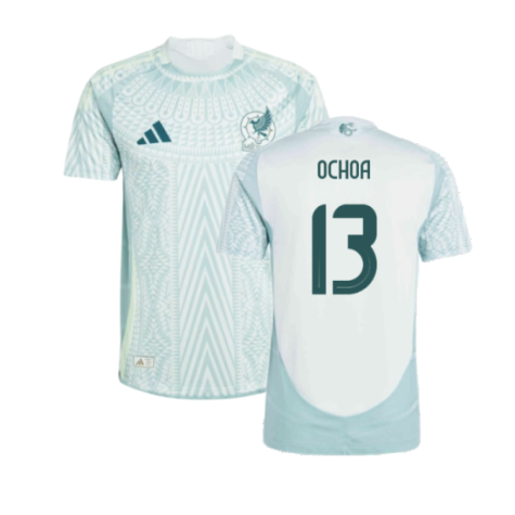 Mexico Guillermo Ochoa 13 Away Trikot 2024-2025