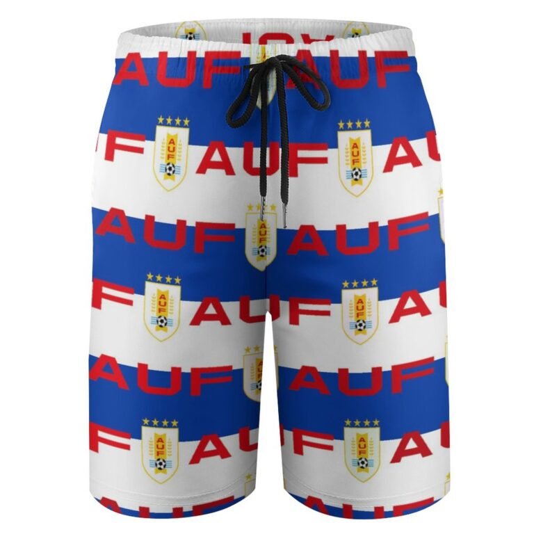 Uruguay Kinder Badehose,Strandshorts Sommer Jogginghose,Strandhosen