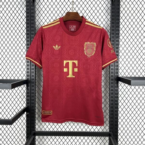 FC Bayern München 125-jähriges Jubiläum Sondertrikot 2024-2025 - Rot