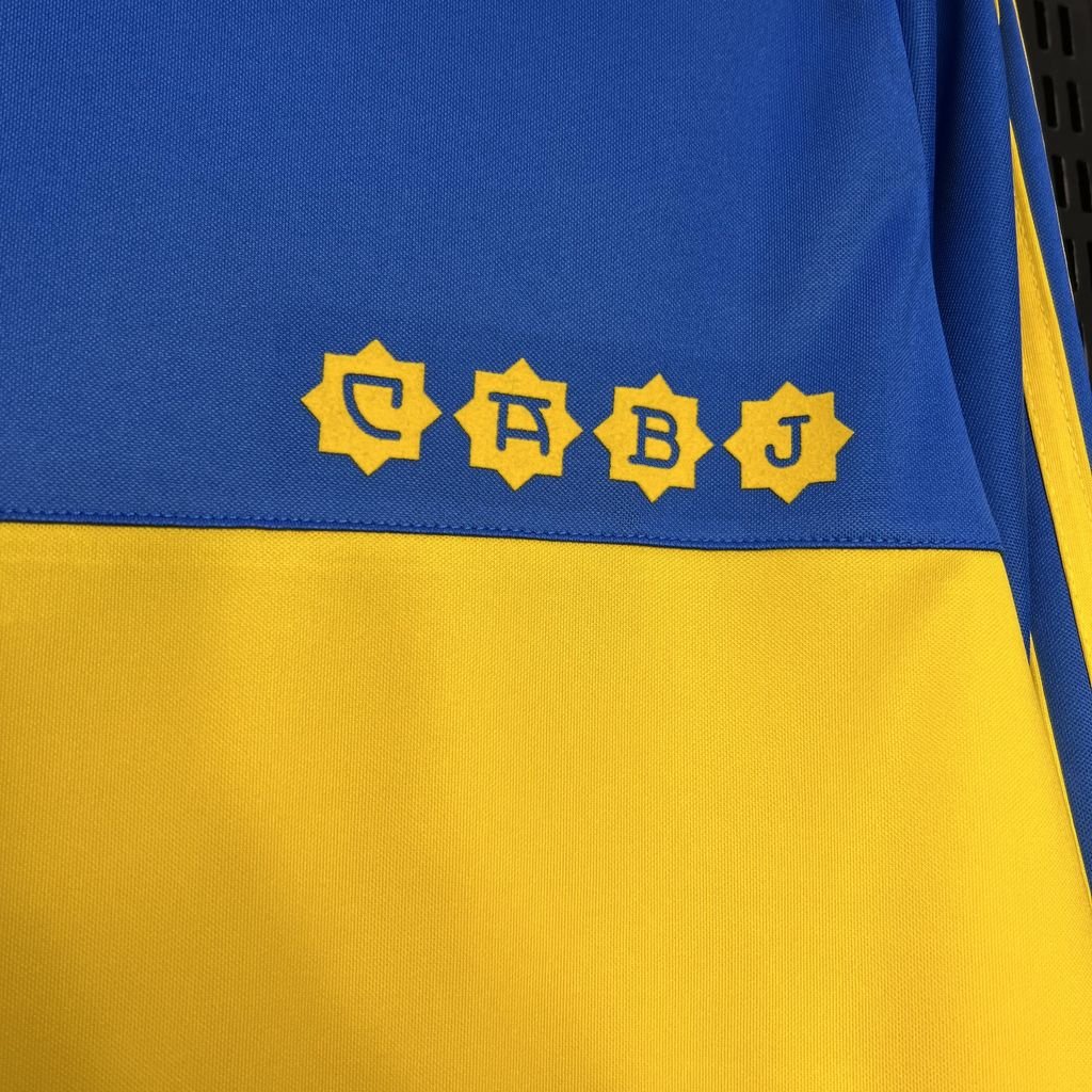 Boca Juniors Retro Langarm Home Trikot 1981-1982 Boca Juniors Retro Langarm Home Trikot 1981-1982