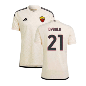 AS Rom Paulo Dybala 21 Away Trikot 2023-2024