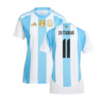 Frauen Argentinien Angel Di Maria 11 Home Trikot 2024-2025