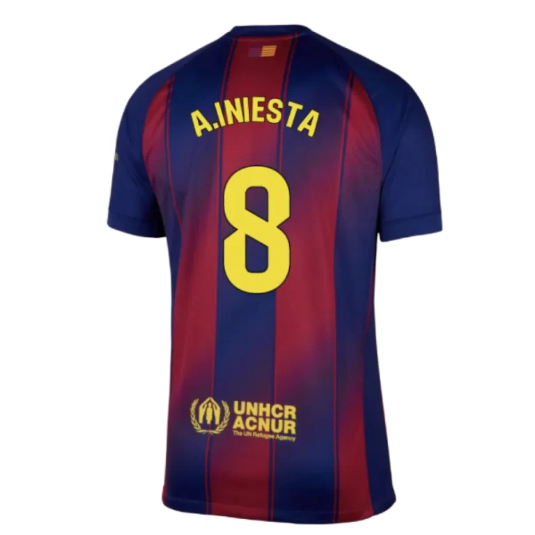 FC Barcelona Andrés Iniesta 8 Home Trikot 2025-2026