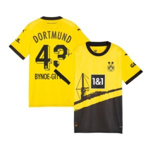 Borussia Dortmund Jamie Bynoe-Gittens 43 Home Trikot 2023-2024