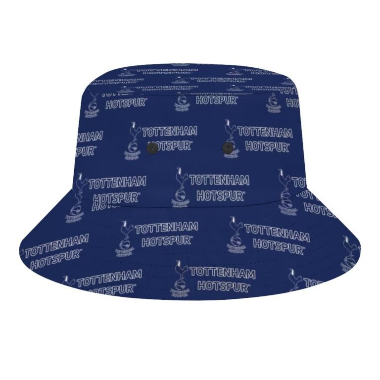 Tottenham Hotspur Karomuster Sommer Sonnenhut Reversible Bucket Hat