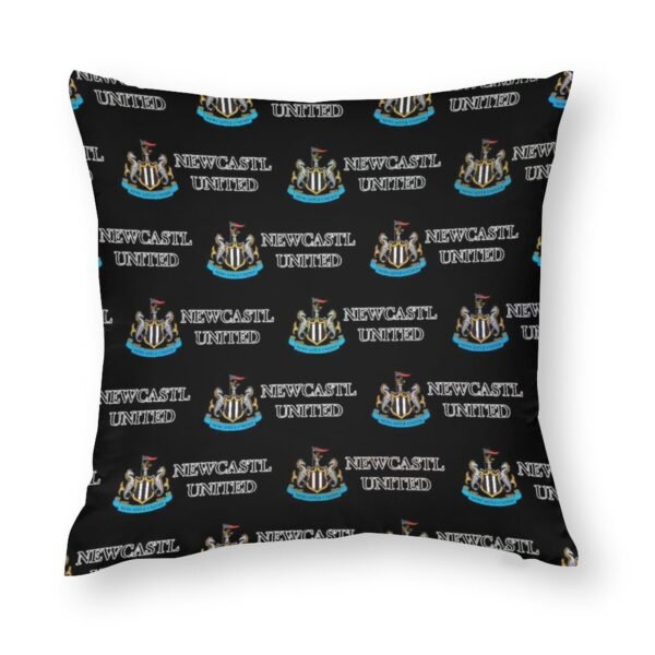 Newcastle United Dekorative 4er Set Kissenbezüge Kissenhülle Sofakissen Bezug
