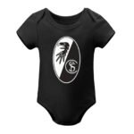 SC Freiburg Baby Bodysuit Strampler Schlafanzug Mit Kurzen Ärmeln