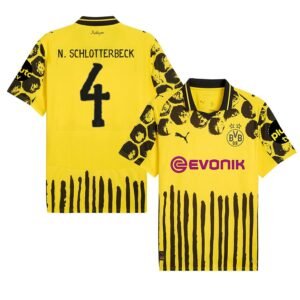 Borussia Dortmund X KidSuper Nico Schlotterbeck 4 Home Trikot Klub WM 2025