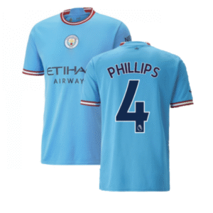 Manchester City Kalvin Phillips 4 Home Trikot 2022-2023