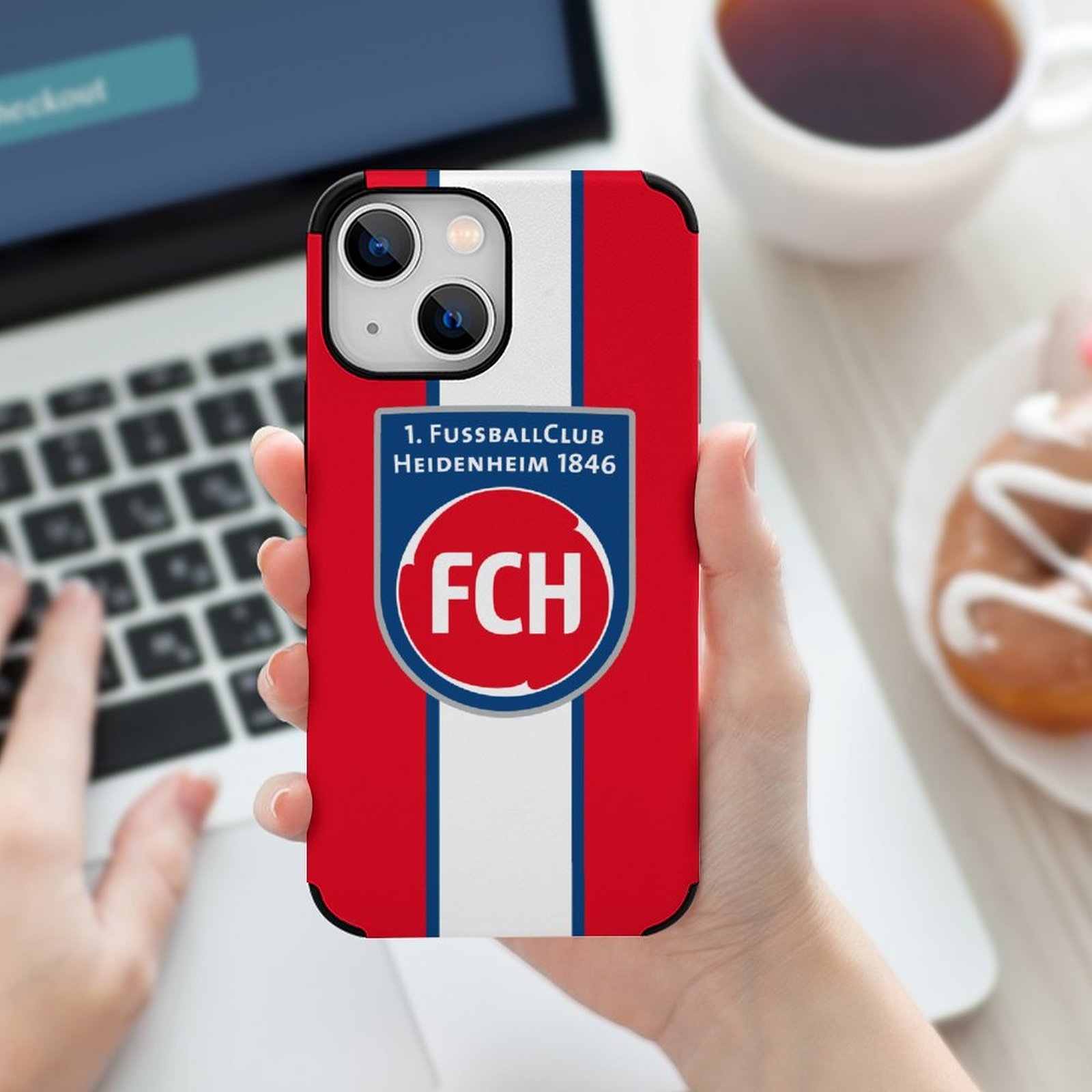 FC Heidenheim Stoßfest Und Schützend Handyhüllen & Cover Für IPhone 13 FC Heidenheim Stoßfest Und Schützend Handyhüllen & Cover Für IPhone 13