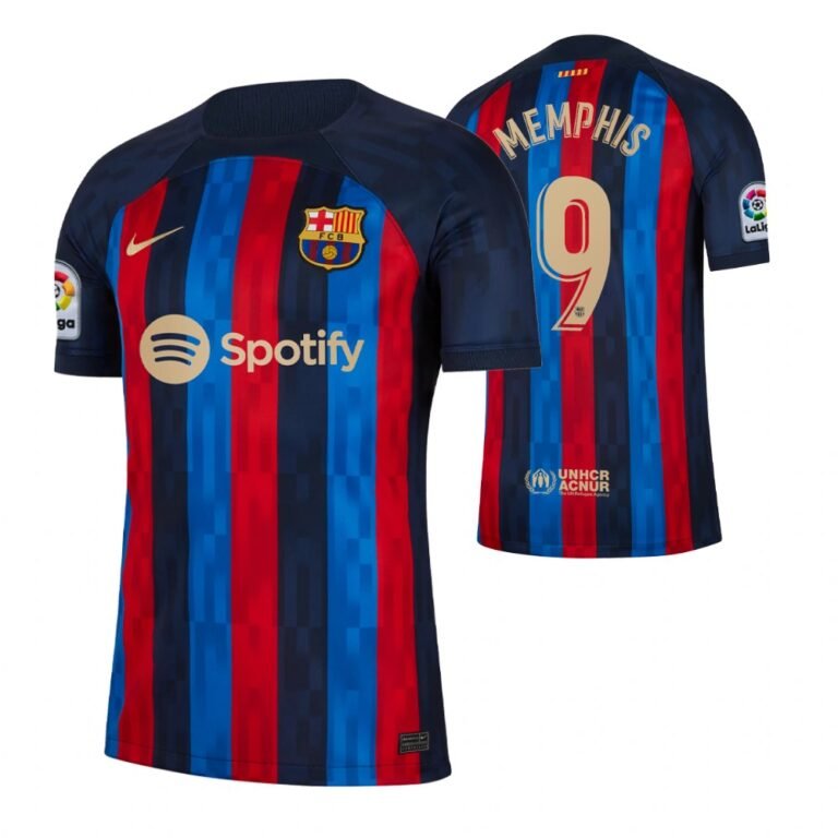 FC Barcelona Memphis Depay 9 Home Trikot 2022-2023