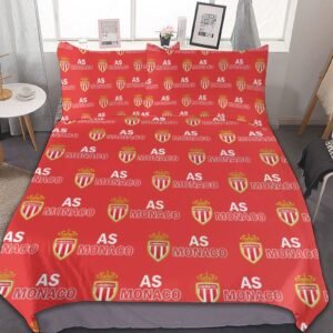AS Monaco Bettwäscheset 3 Stück Kinder Erwachsene Steppdeckenbezug Steppdeckenbezug Multi Size Laken Set