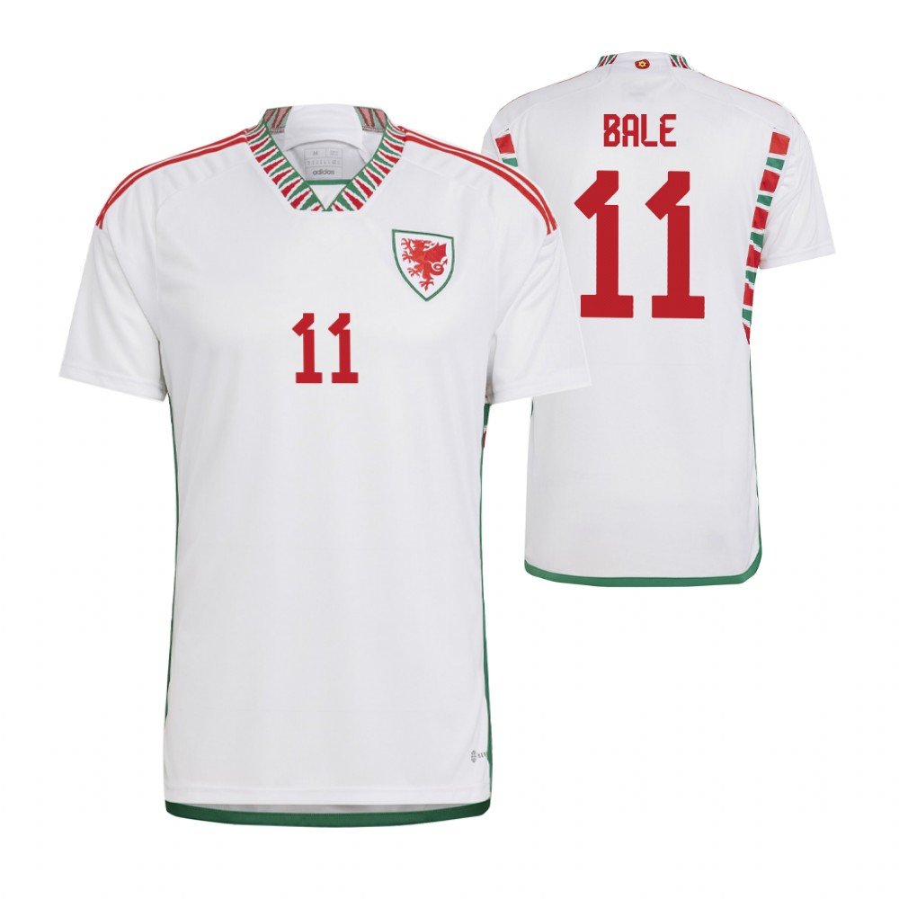 Wales Gareth Bale 11 Away Trikot WM 2022 Wales Gareth Bale 11 Away Trikot WM 2022