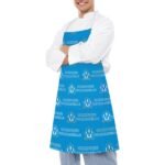 Olympique De Marseille Wasserdichte Schürze Wasserdichte Schürze Mit Taschen Für Küchenfarbe Und Mehr.