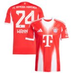 FC Bayern München Paul Wanner 24 Home Trikot 2025-2026