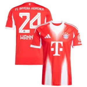 FC Bayern München Paul Wanner 24 Home Trikot 2025-2026