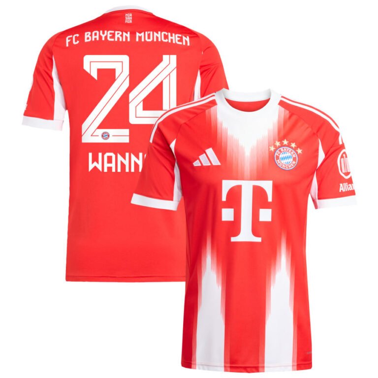 FC Bayern München Paul Wanner 24 Home Trikot 2025-2026