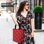 Eintracht Frankfurt Frauen Tragetasche Oxford-Stoff Einkaufsbeutel Tote Bag