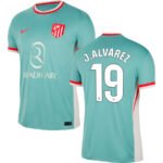 Atletico Madrid Julián Alvarez 19 Away Trikot 2024-2025