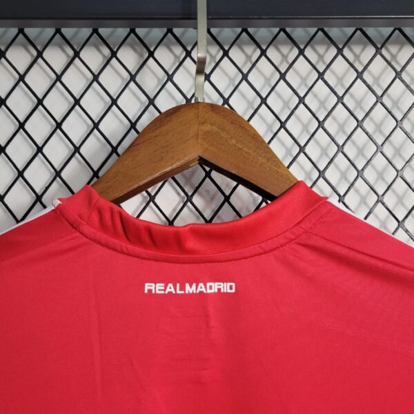 Real Madrid Retro Langarm Away Trikot 2011-2012 - Rot