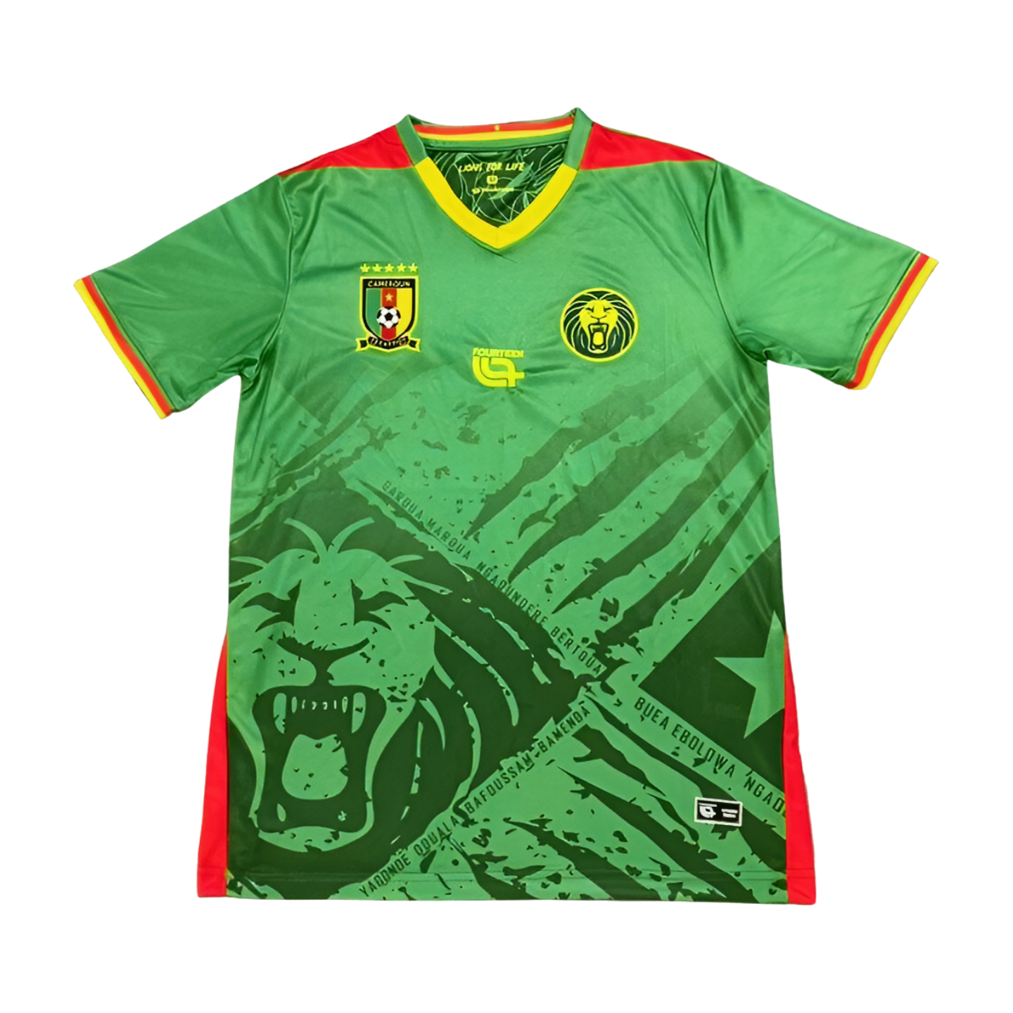 Kamerun Home Trikot 2025-2026 - Grün Kamerun Home Trikot 2025-2026 - Grün