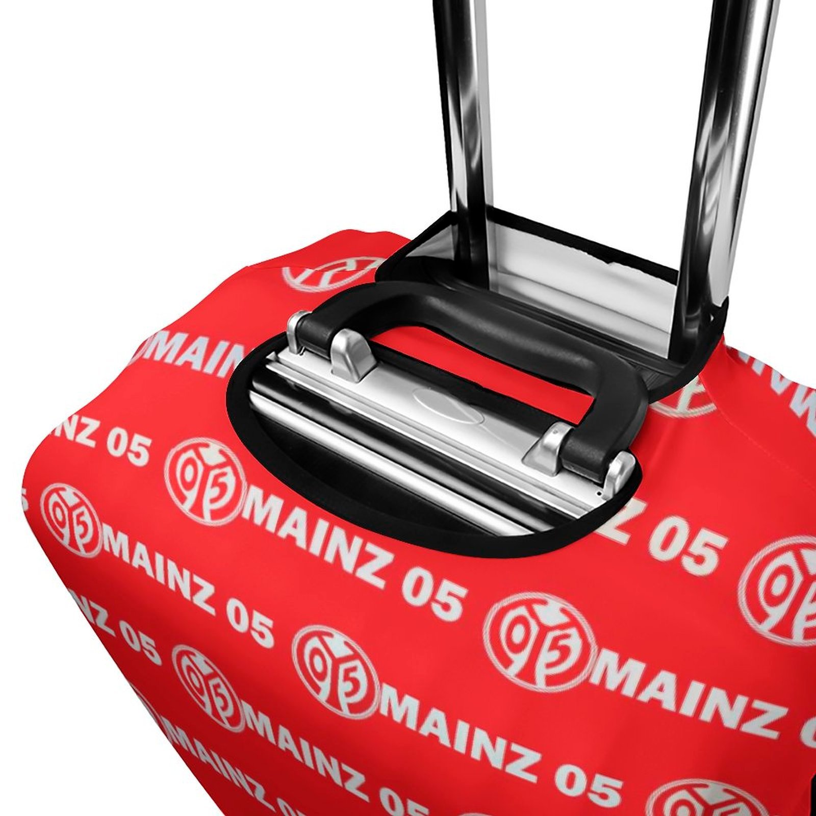 Mainz 05 Gepäckschutz Elastisches Design Staubdicht Und Anti-Kratz-Gepäckhülle Mainz 05 Gepäckschutz Elastisches Design Staubdicht Und Anti-Kratz-Gepäckhülle