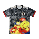Japan One Piece Monkey D. Luffy Sondertrikot 2024-2025 - Schwarz