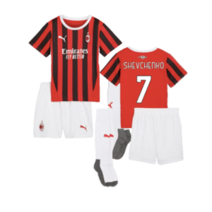 AC Mailand Andriy Shevchenko 7 Heimtrikot Kinder 2024-2025