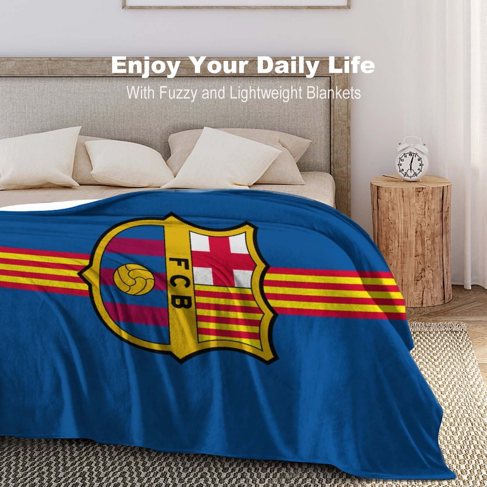 Fc Barcelona Decken, Superweiche Decken, Verschiedene Größen Von Decken Fc Barcelona Decken, Superweiche Decken, Verschiedene Größen Von Decken