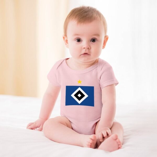 Hamburger SV Baby Bodysuit Strampler Schlafanzug Mit Kurzen Ärmeln