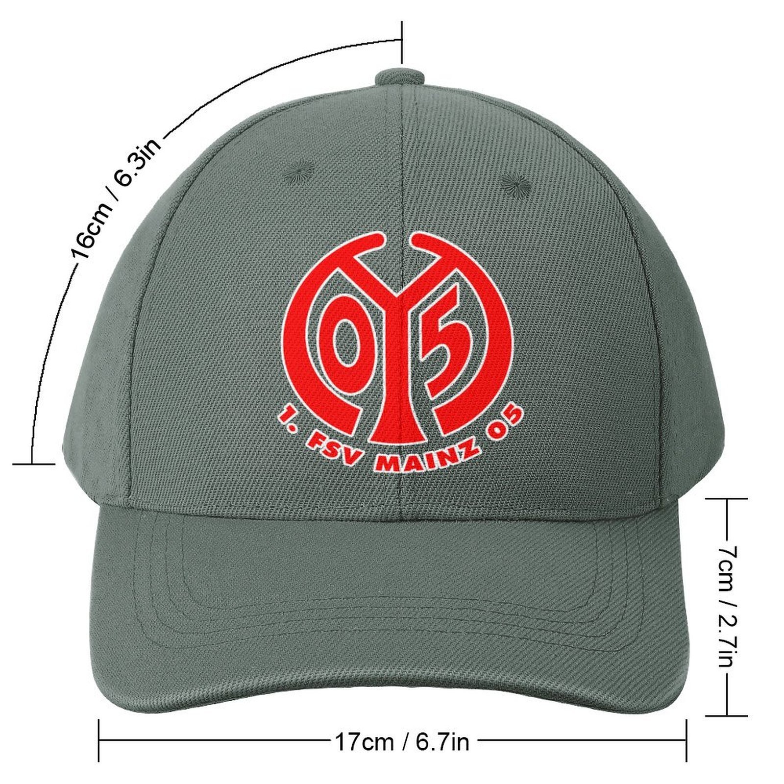 Unisex Mainz 05 Baseball Cap Verstellbar Reine Farbe Baseballkappe Mütze Unisex Mainz 05 Baseball Cap Verstellbar Reine Farbe Baseballkappe Mütze