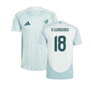 Mexico Andres Guardado 18 Away Trikot 2024-2025