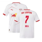 RB Leipzig Antonio Nusa 7 Home Trikot 2025-2026