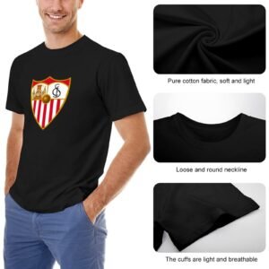 Sevilla FC Core Stretch Slim Cneck Gildan Tee T-Shirt Herren