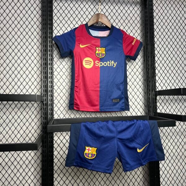 FC Barcelona Heimtrikot Kinder Mini Kit 2024-2025