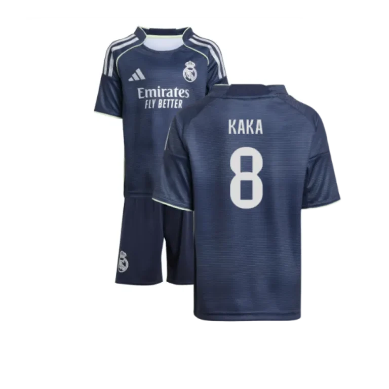 Real Madrid Kaka 8 Auswärtstrikot Kinder 2025-2026